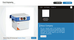 Desktop Screenshot of motorstarters.co.in